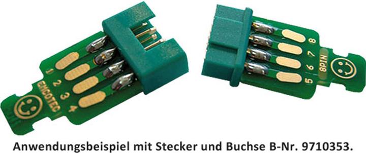 Actual product image Emcotec soldering boards 8-pole 5pcs.