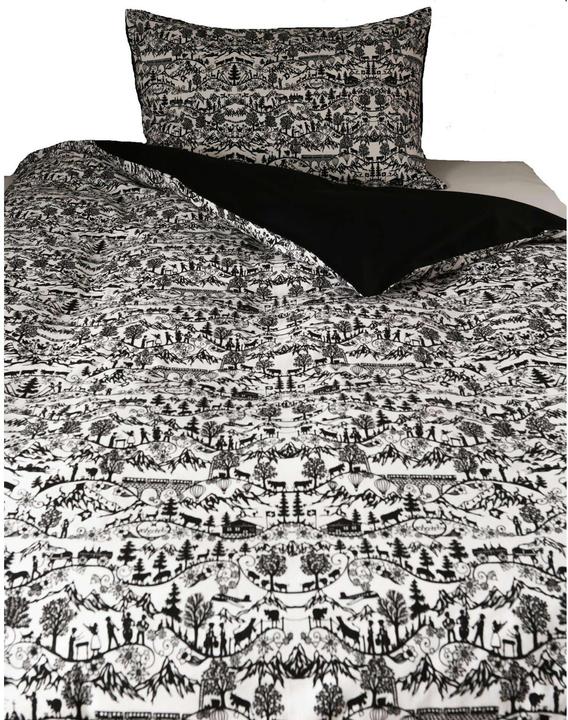 Hubatka Duvet Cover Silhouette 160 x 210 cm (Duvet cover, 160 x 210 cm)