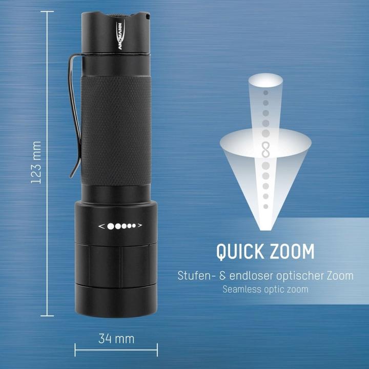 Produktbild Ansmann M250F LED Torch (12.30 cm, 260 lm)