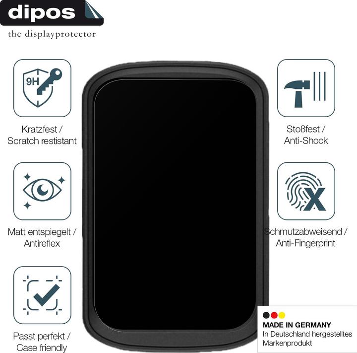 Actual product image Dipos Anti-Shock Screen Protector Matte