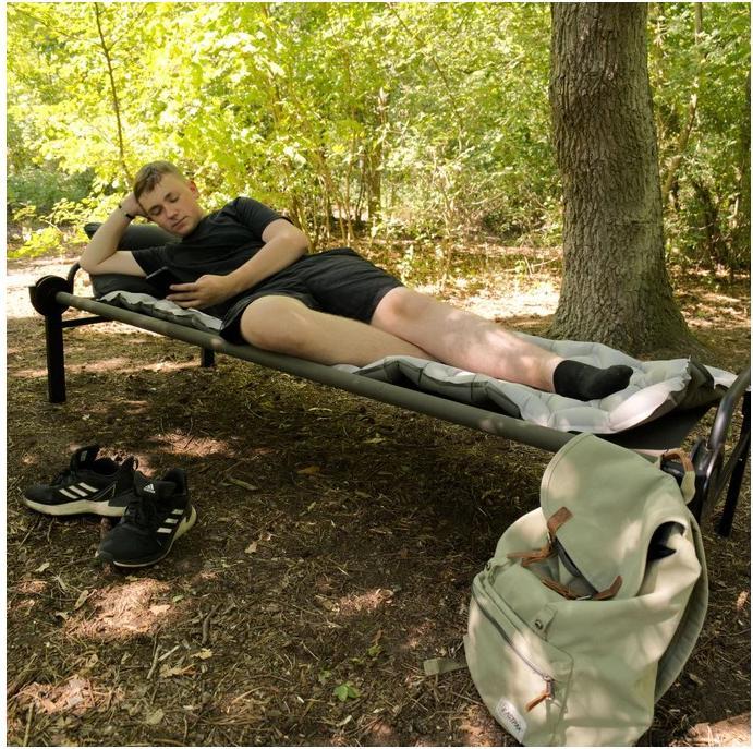 Actual product image Disc O Bed Camp bed, Disc-O-Bed, ONE L, olive