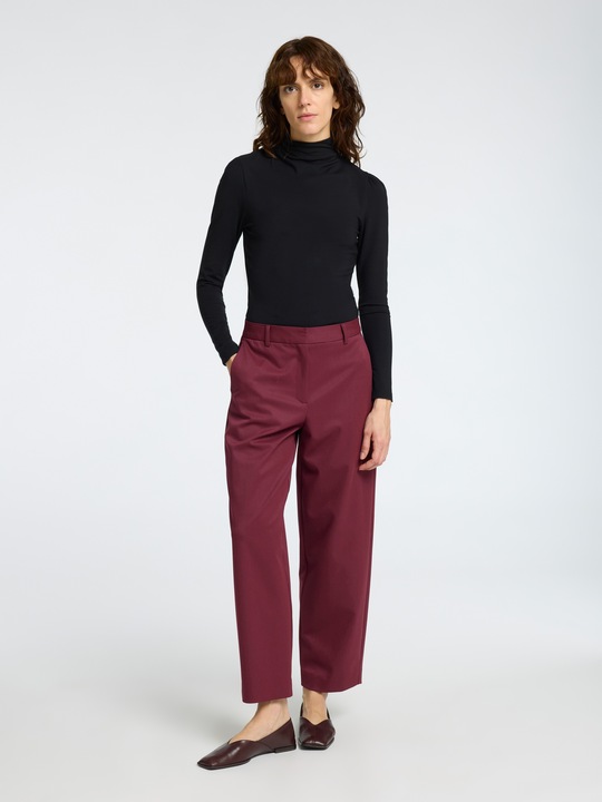 Produktbild Selected Femme Drapiertes Oberteil mit langen Ärmeln (M)
