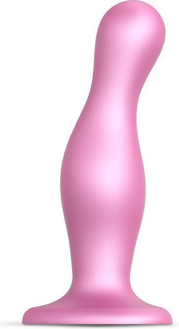 Produktbild Strap-on-me Dildo Plug Curvy Metallic Sugar Pink S