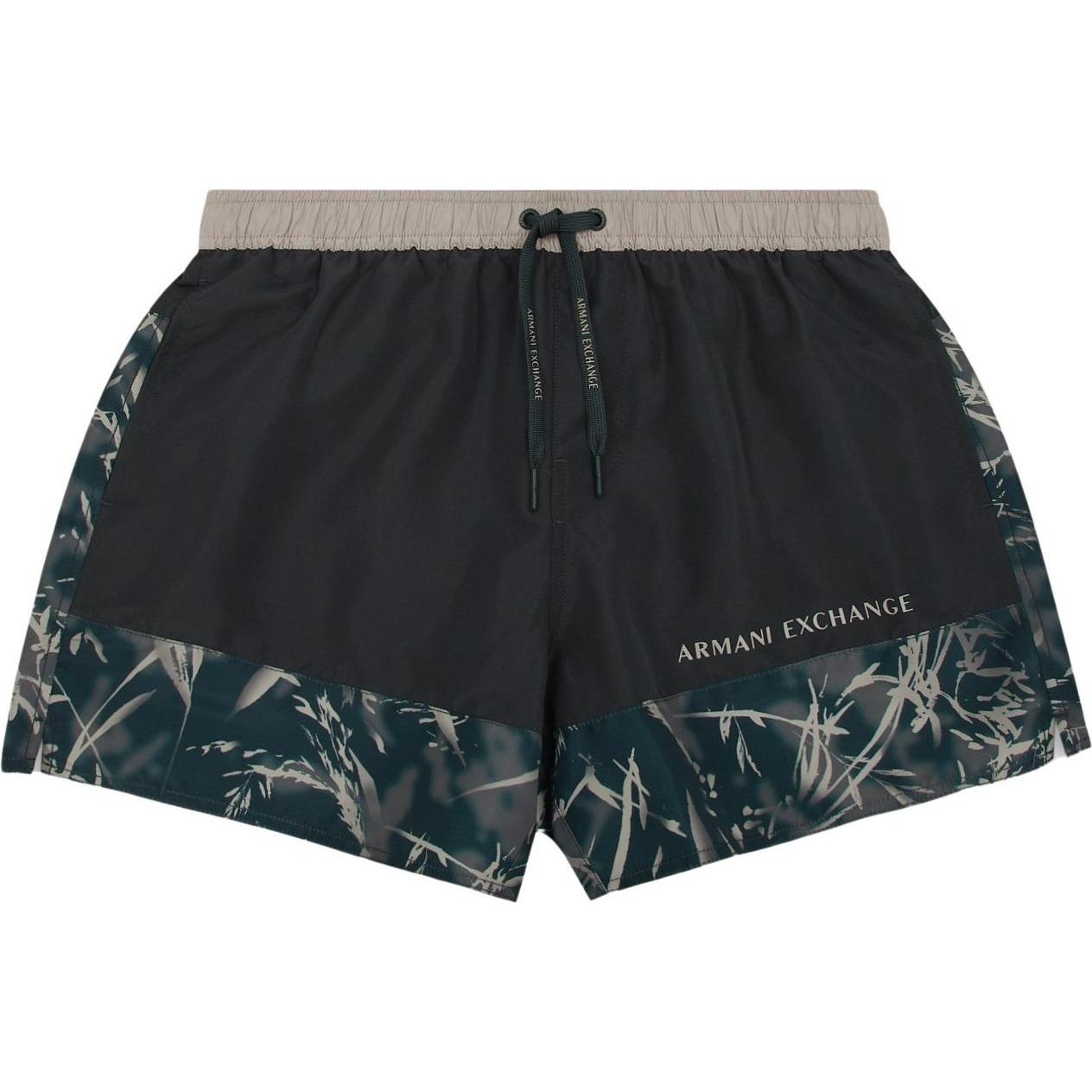 Thumbnail - Armani Exchange, Herren, Badehose, boxer bad, Grün, (XL)