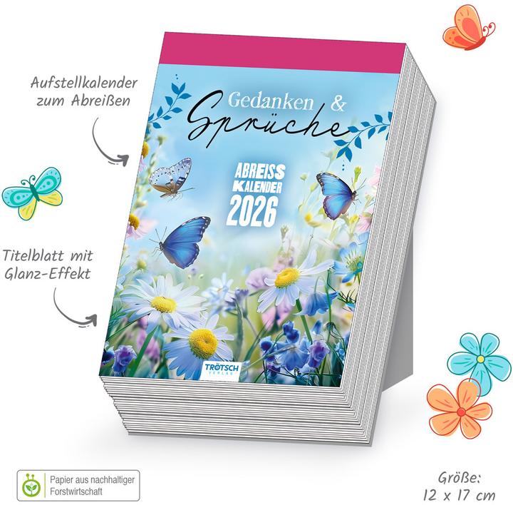 Produktbild GedankenundSprüche2026