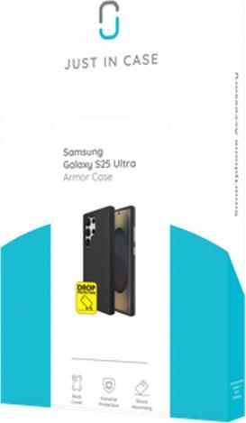 Produktbild Just in Case Armor TPU Back Cover Schwarz Samsung Galaxy S25 Ultra (Samsung Galaxy S25 Ultra)