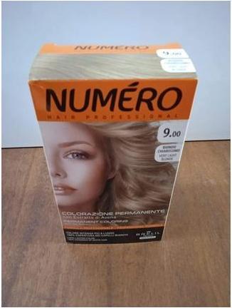Produktbild Numero Pernament Coloring With Oat Extract Professional Hair Dye 9.00 Very Lightond 140Ml (9.00 Very Light Blond)