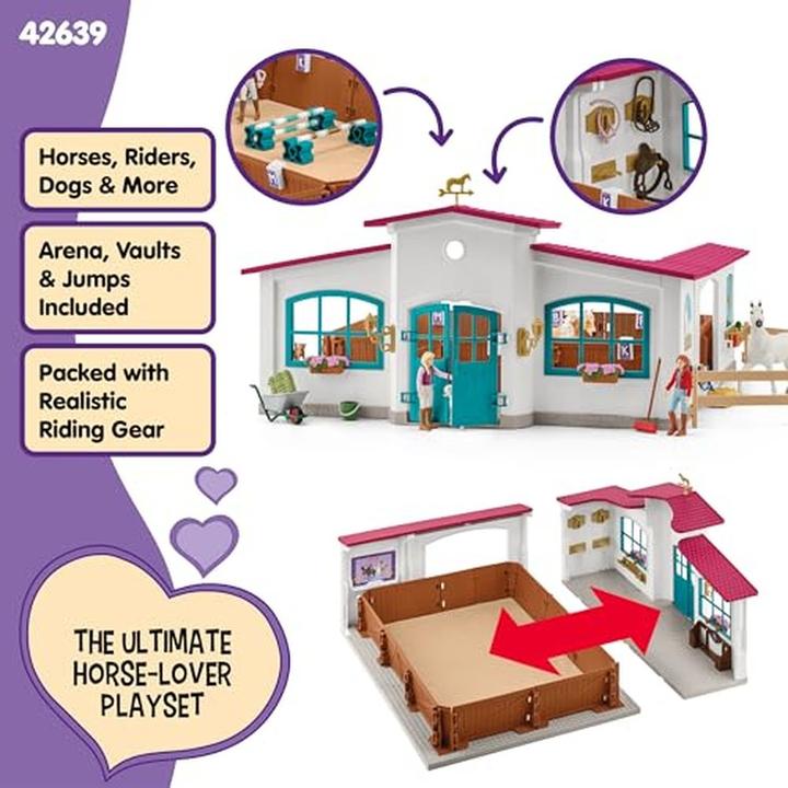 Actual product image Schleich Peppertree riding arena