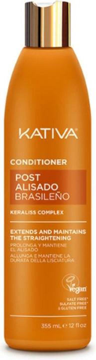 Kativa Keratin Post Straightening Conditioner 355ml (355 ml)