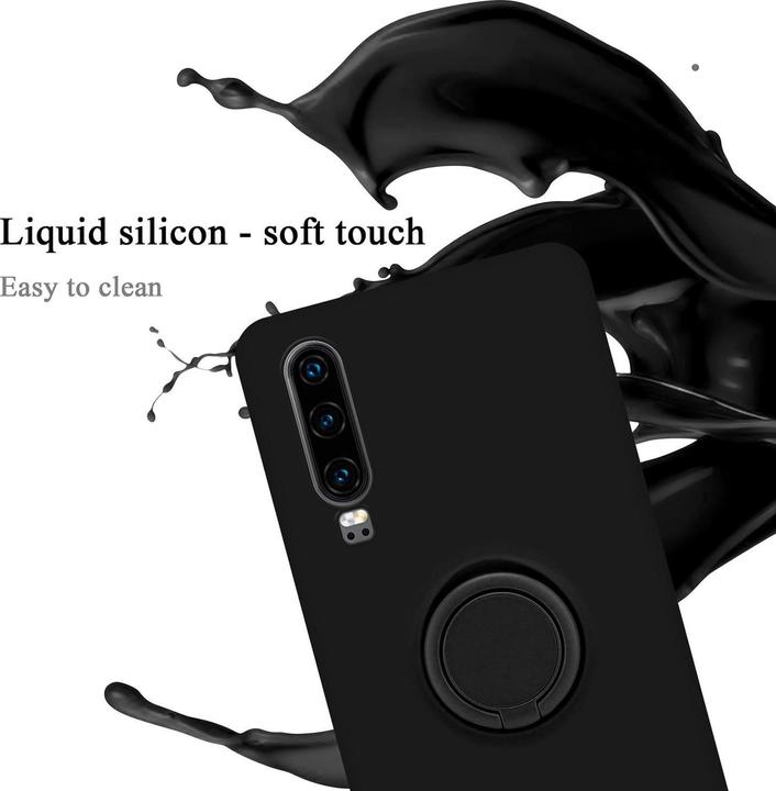 Actual product image Cadorabo TPU Liquid Ring Silicone Case Cover (Huawei P30)