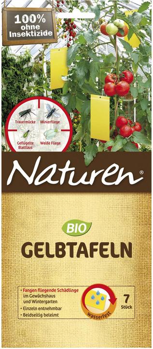 Naturen BIO yellow boards, 7 pieces