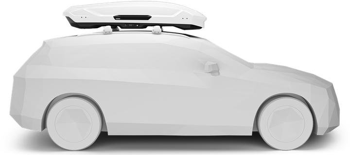 Produktbild Thule Dachbox Motion 3 XL White Glossy (500 l)