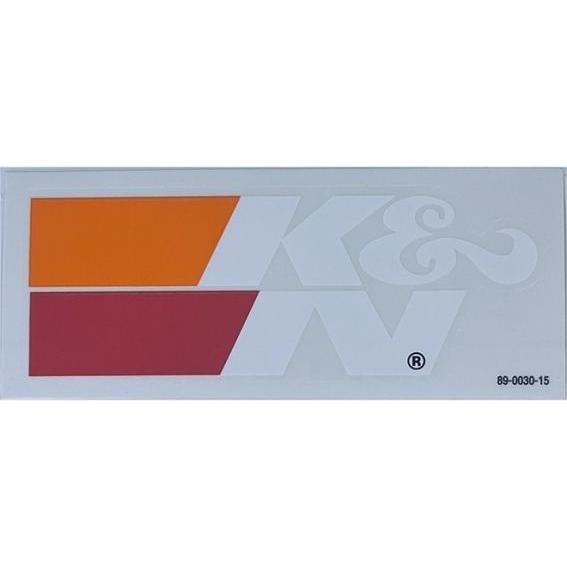 K&N klistermaerke logo (89-0030-15)