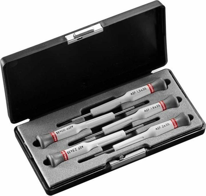 Actual product image Facom MICRO-TECH® handheld screwdriver with interchangeable blades|drives Phillips®, slotted|set in (Cross recess, Port)