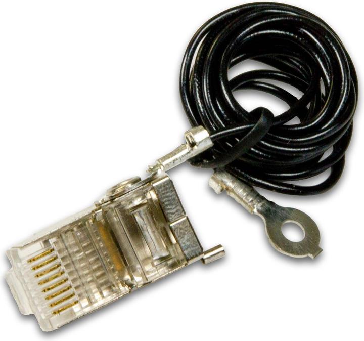 Image du produit Ubiquiti TC-GND-connector STP RJ45, Cat6, 8p8c, wire, pleated, AWG24 (Accessoires réseau)