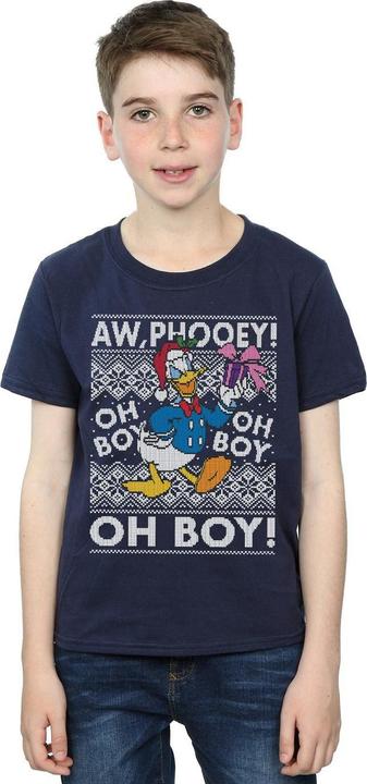 Produktbild Disney Donald Duck Christmas Fair Isle TShirt Jungen (116)