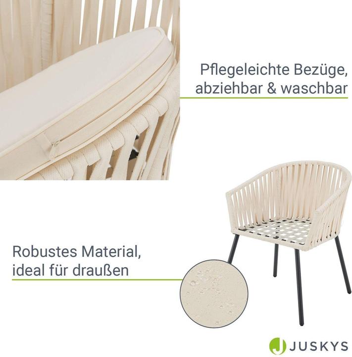 Actual product image Juskys Set of 2 Rope