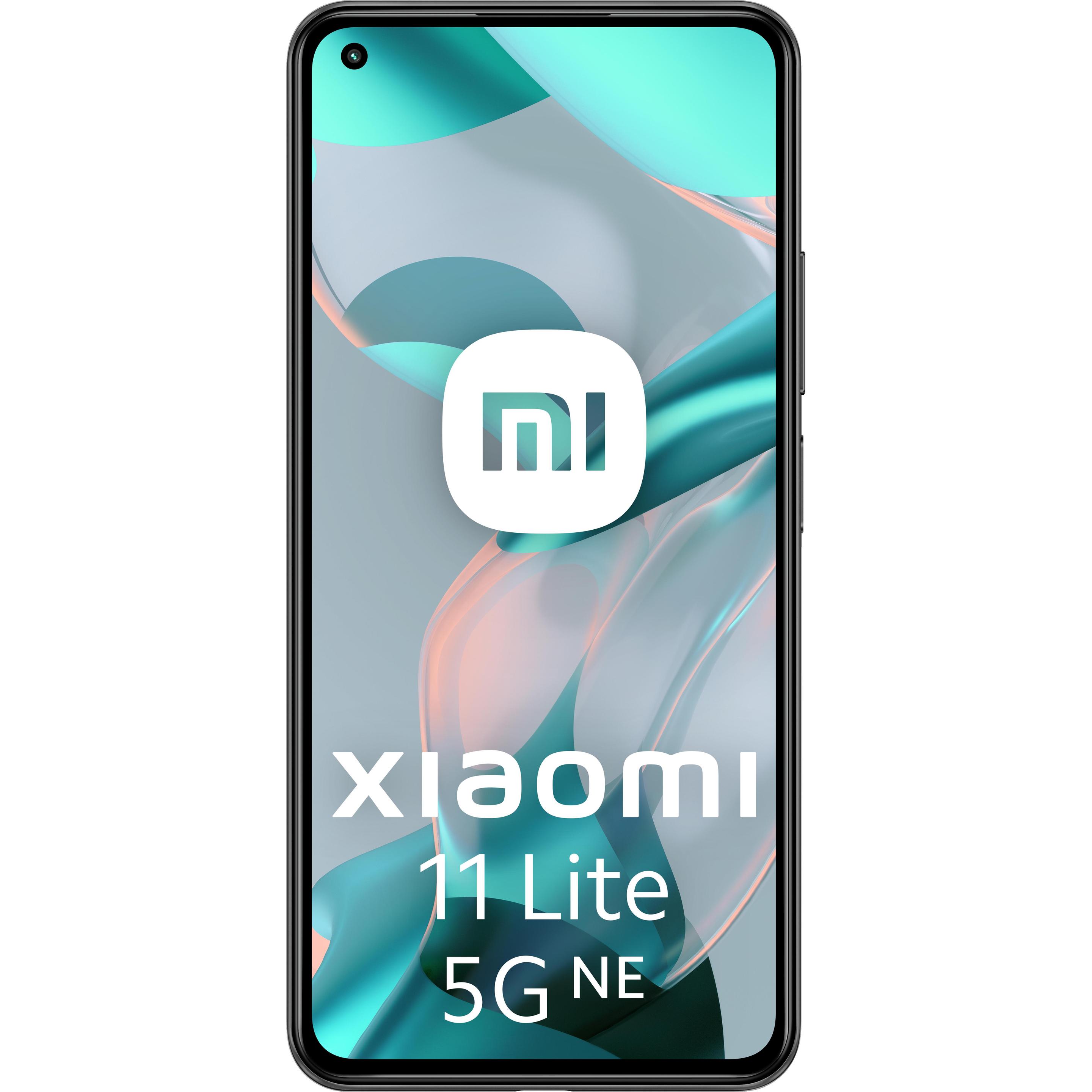 Xiaomi 11 Lite 5G NE (128 GB, Truffle Black, 6.55", Dual SIM, 5G), Smartphone, Schwarz