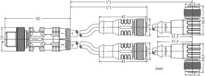 Produktbild Wago Sensor-/Aktor-Verteiler und Ad