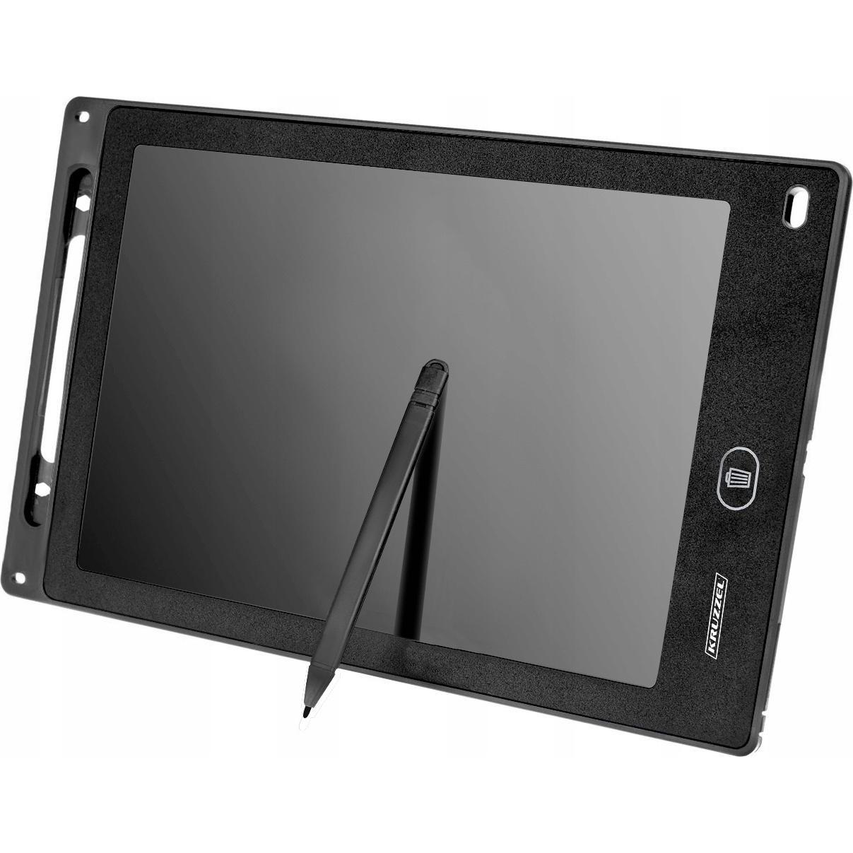 Kruzzel Zeichenbrett - 12 Zoll (12"), Grafiktablett, Schwarz