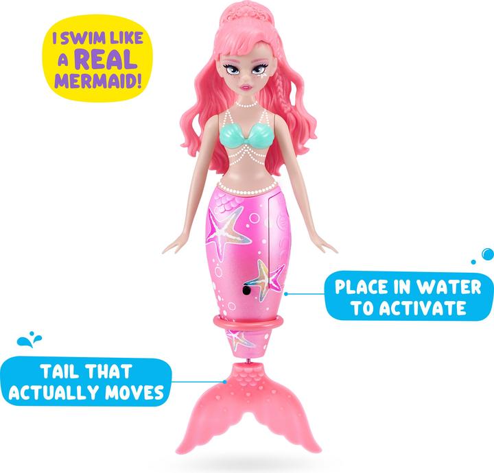 Actual product image Zuru Pets Alive - Robo Mermaid sort. i. Displ