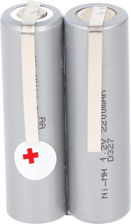 Produktbild AccuCell Akku passend für div. Haarschneider (1 Stk., AA, 2000 mAh)