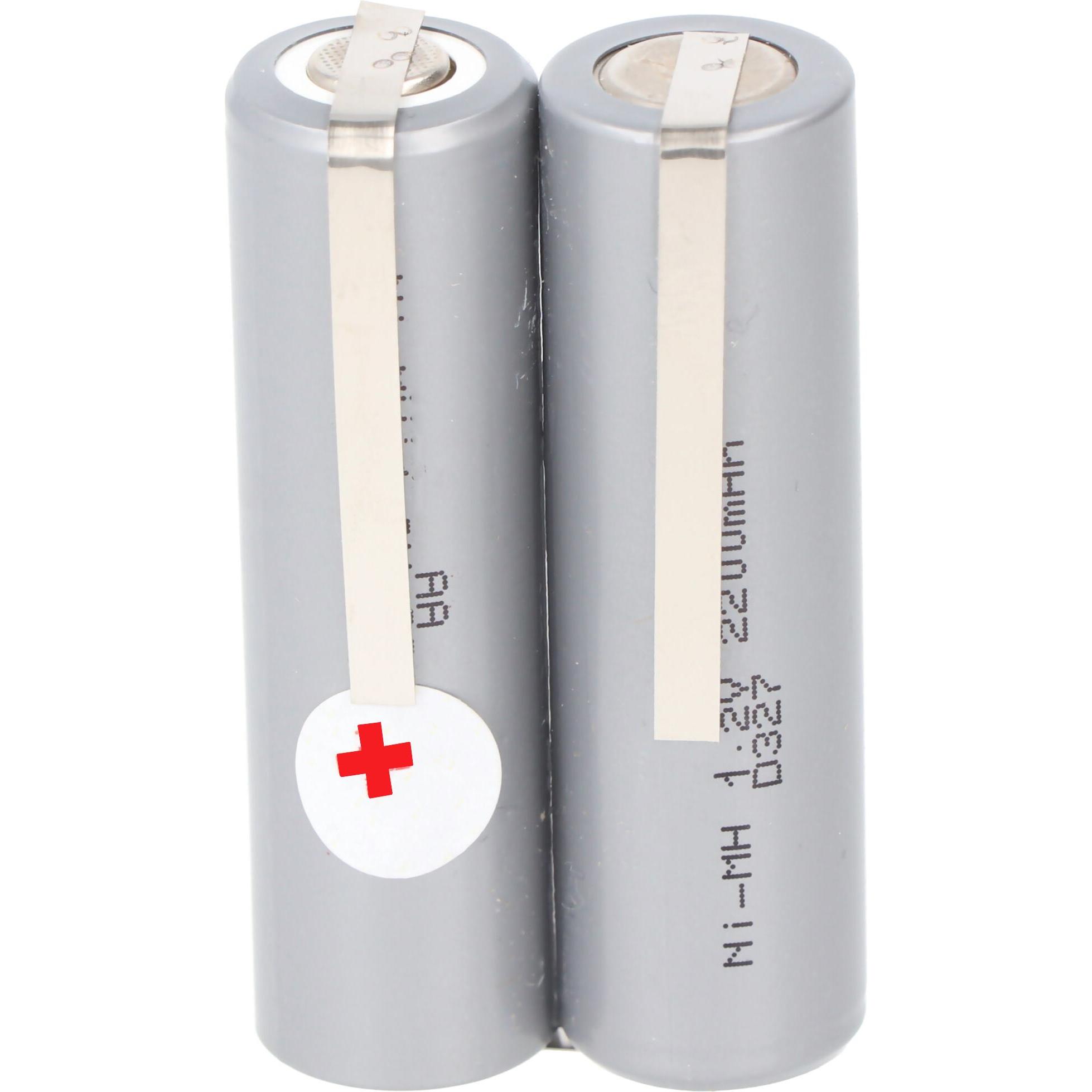 Thumbnail - AccuCell Akku passend für div. Haarschneider (1 Stk., 2000 mAh), Batterien + Akkus