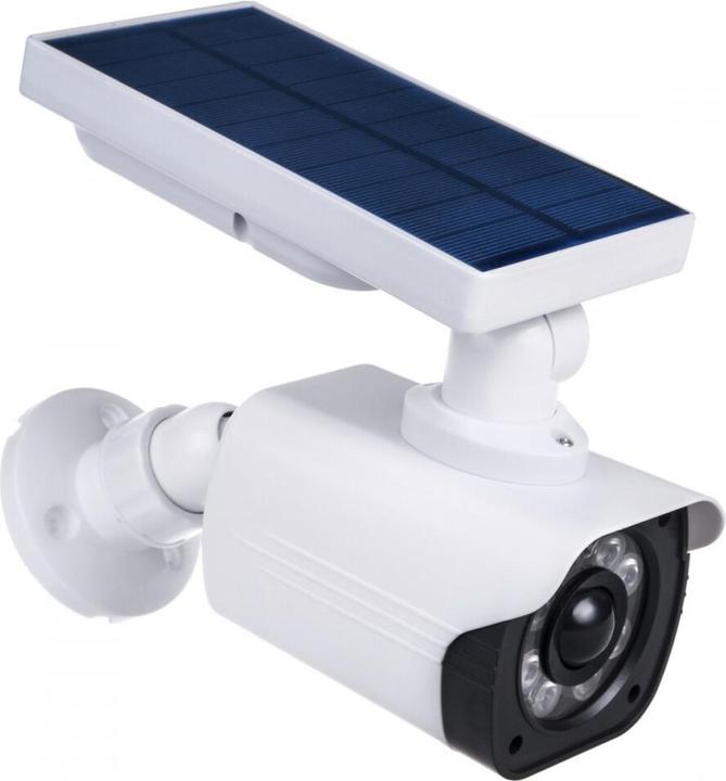 Produktbild Comm-Tec Atrapa kamery SOL1800S solarna, migająca dioda, czujnik ruchu, oświetlenie LED
