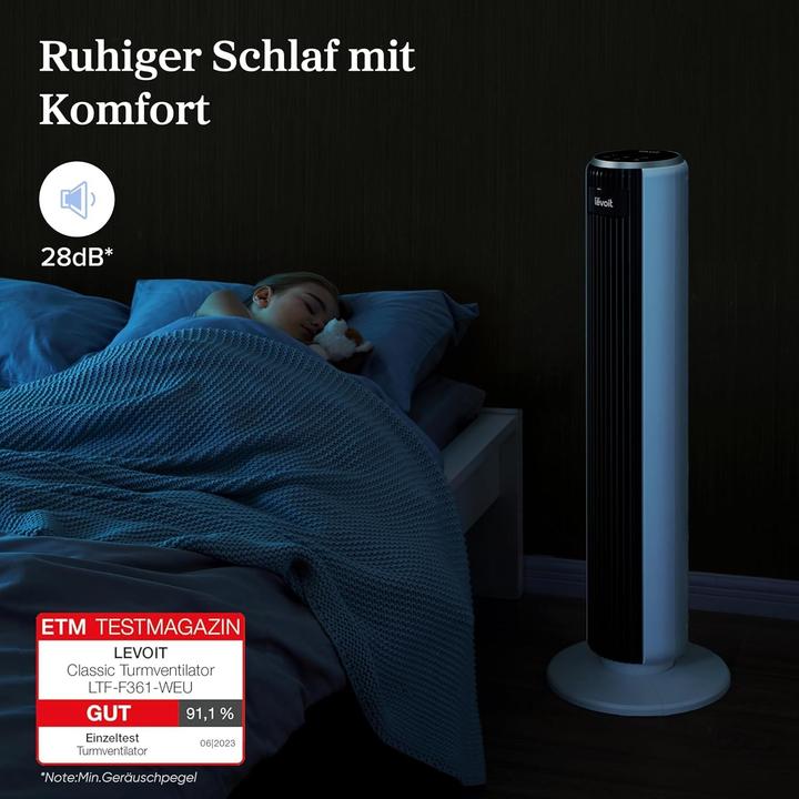 Actual product image Levoit LTF-F361-WEU (28 dB)