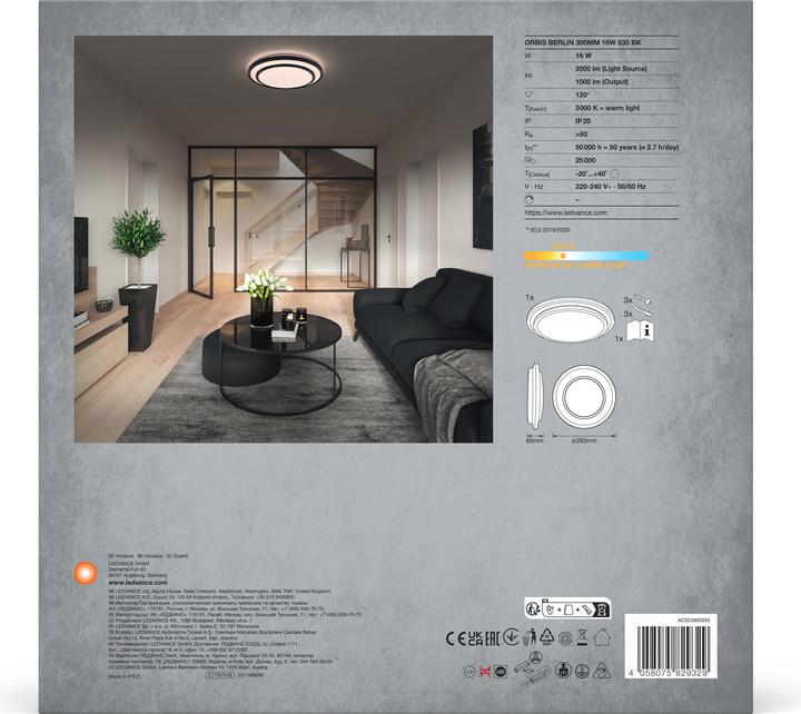 Produktbild Ledvance Orbis Berlin (1000 lm)