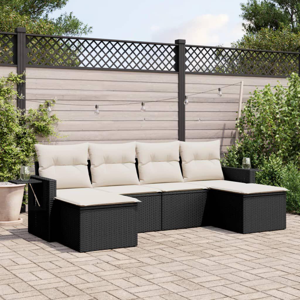Thumbnail - VidaXL, Gartenlounge, 10-tlg. Garten-Lounge-Set mit Kissen
