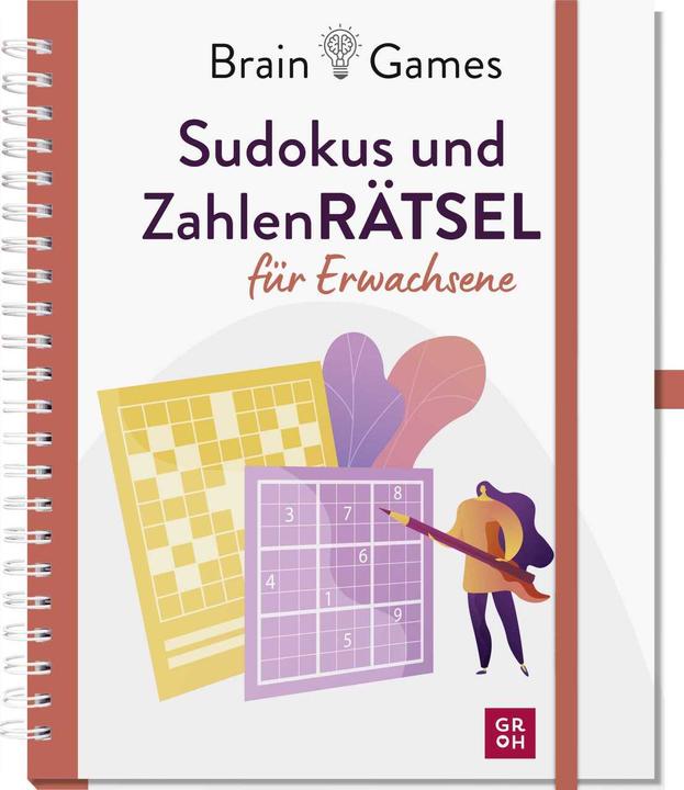 Actual product image Brain Games - Sudokus und Zahlenrätsel für Erwachsene (German, Martin Simon, 2022)