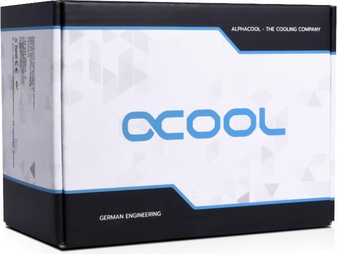 Actual product image Alphacool Aurora D5 Acetal/Glass Ice Bucket - 150mm incl. VPP Apex D5