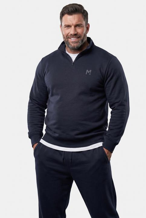 Image du produit Men+ Sweat-Troyer, Basic, Zippkragen (XXL)