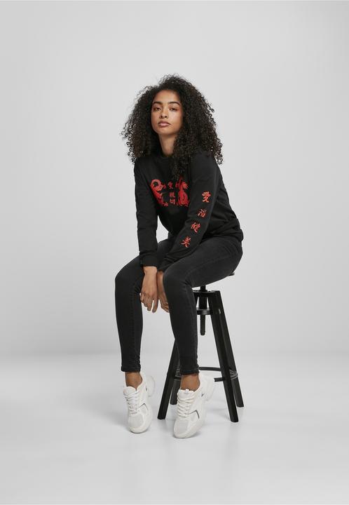 Produktbild Merchcode Ladies Chinese Letters Longsleeve (XS)