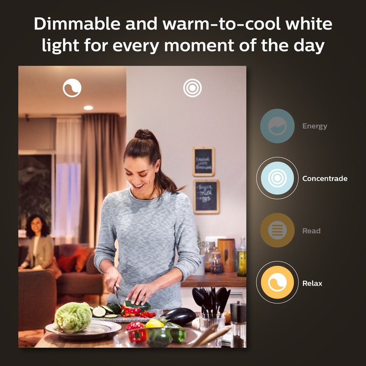 Actual product image Philips Hue White & Color Ambiance BT (E27, 13.50 W, 1600 lm, 1 x, F)