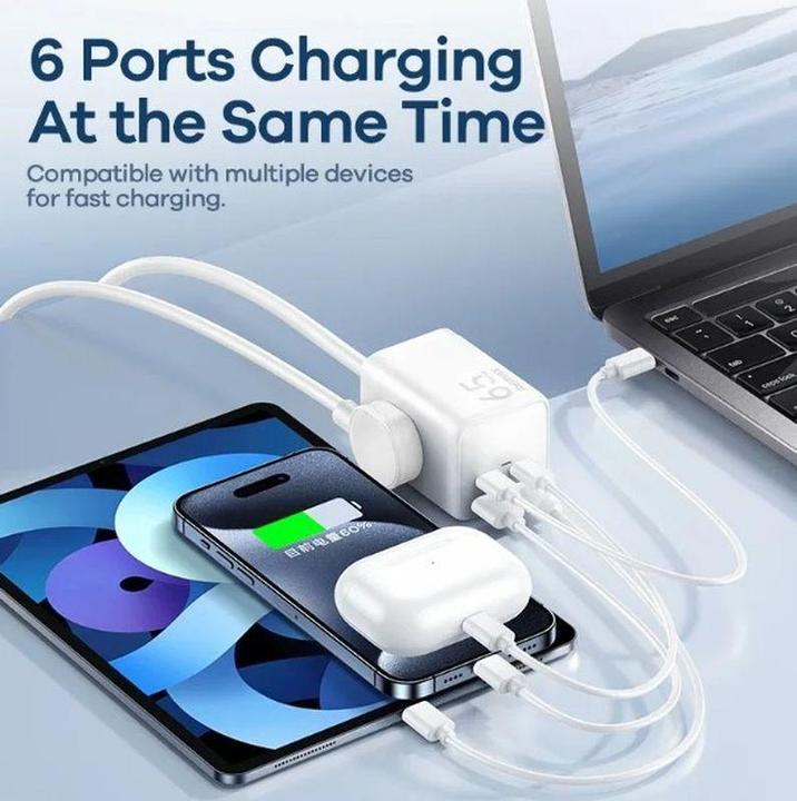 Actual product image Remax Lightning High Speed Charge & Sync USB Cable (1.50 m, 65 W)