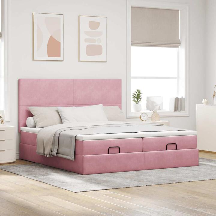 Produktbild vidaXL Ottoman-Bett (160 x 200 cm)