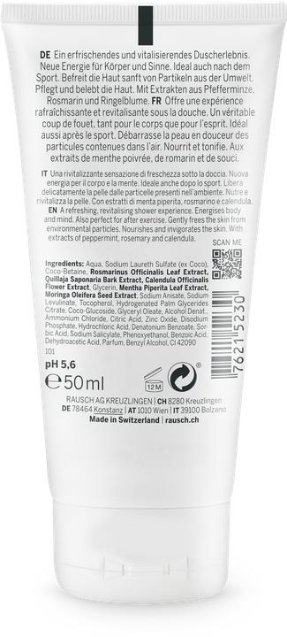 Actual product image Rausch Fresh Shower Gel with Mint Fl 50 ml (50 ml)