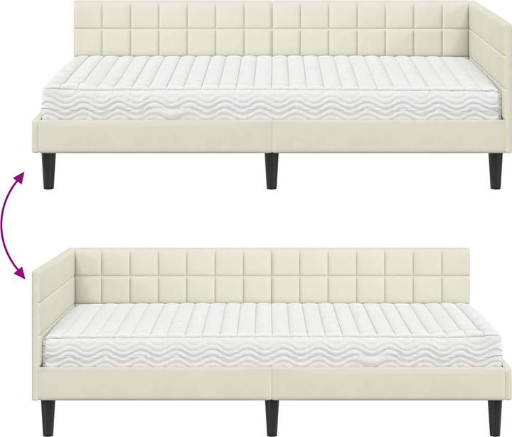 Produktbild vidaXL Plattformbett (90 x 190 cm)