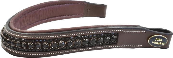 Actual product image Barton Leather Plain Horse Browband
