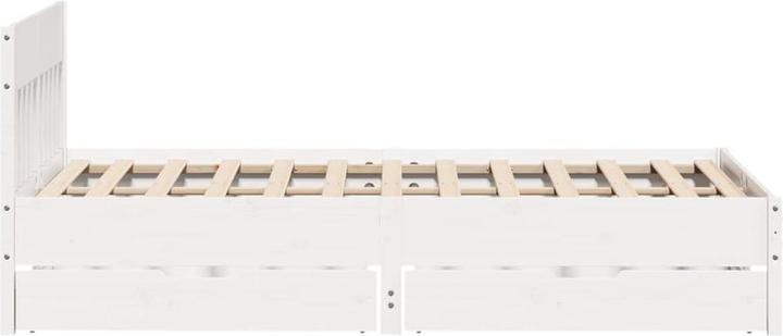 Actual product image VidaXL Bed without mattress (120 x 190 cm)