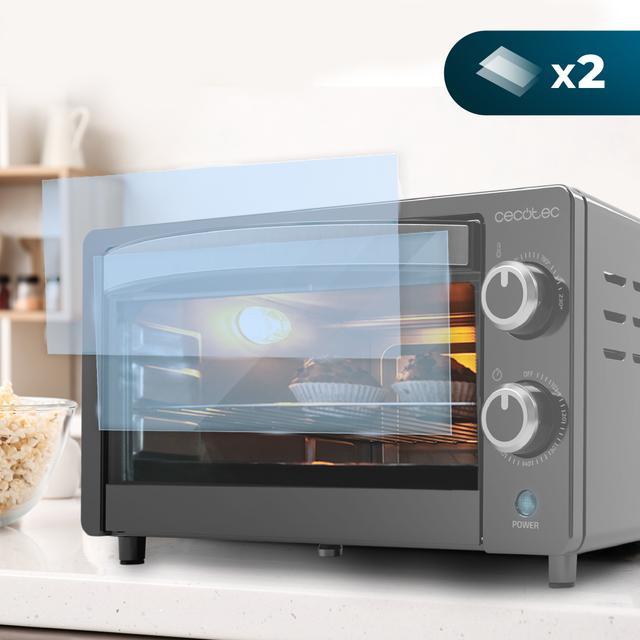 Actual product image Cecotec 03816 oven 10 L 1000 W Black