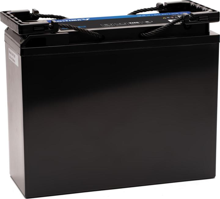 Produktbild Voltima VLT50S 12V LiFePO4 Lithium Slim Versorgungsbatterie 50Ah mit App (12 V, 50 Ah)