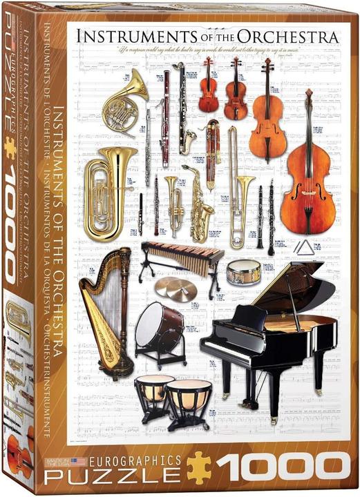 Immagine prodotto Eurographics Strumenti dell'orchestra sinfonica (1000 pezzi)