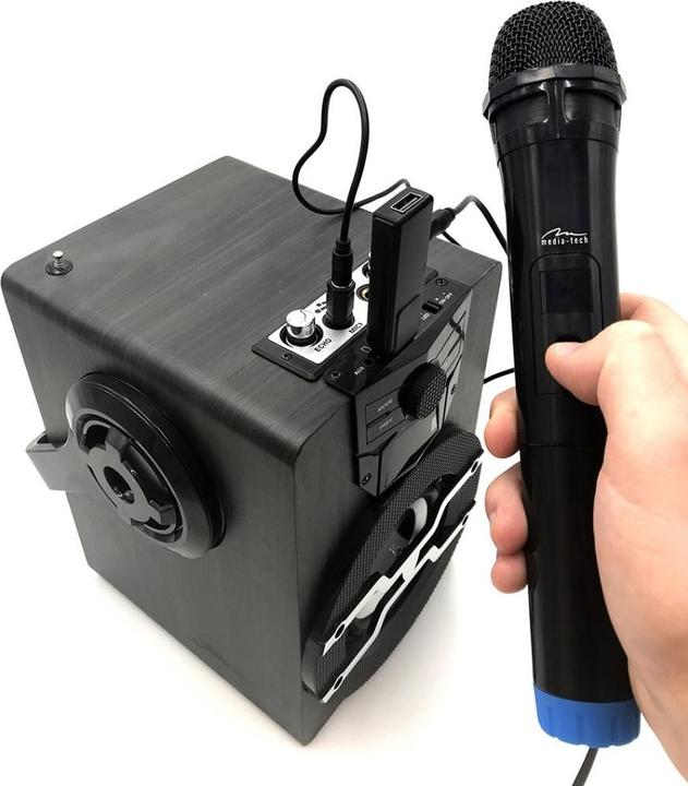 Immagine prodotto Media-Tech Zestaw Bezprzewodowych Mikrofonów Karaoke Accent Pro Mt395
