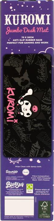 Produktbild Blue Sky BlueSkyStudios Sanrio Schreibtischunterlage Kuromi (XXL)