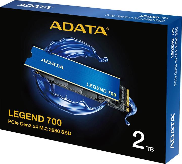 Produktbild Adata Disque SSD Legend 700 2To (2000Go) - M.2 NVMe Type 2280 (2000 GB, M.2 2280)