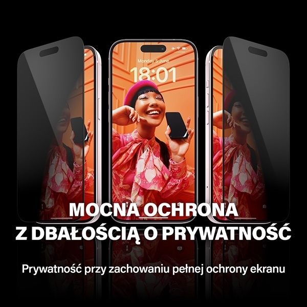 Produktbild PanzerGlass Privacy Screen Protector Ultra-Wide Fit (1 Stück, Apple iPhone 15 Pro Max)