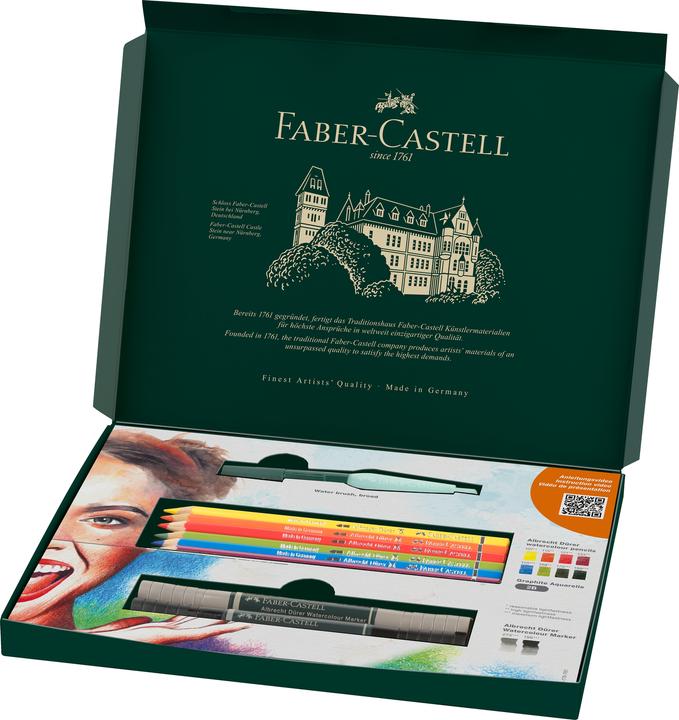 Image du produit Faber-Castell Discovery set A. Dürer pour l'aquarel (12x)